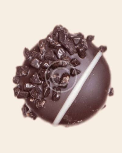 Dark chocolate candy