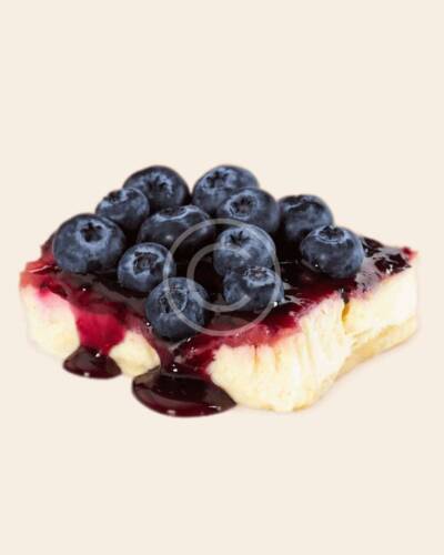 Blueberry mousse